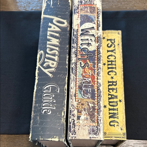 (3) Halloween Faux Book Storage - Picture 3 of 7